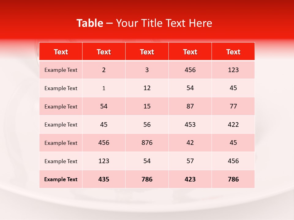 Grain Sea Buffet PowerPoint Template