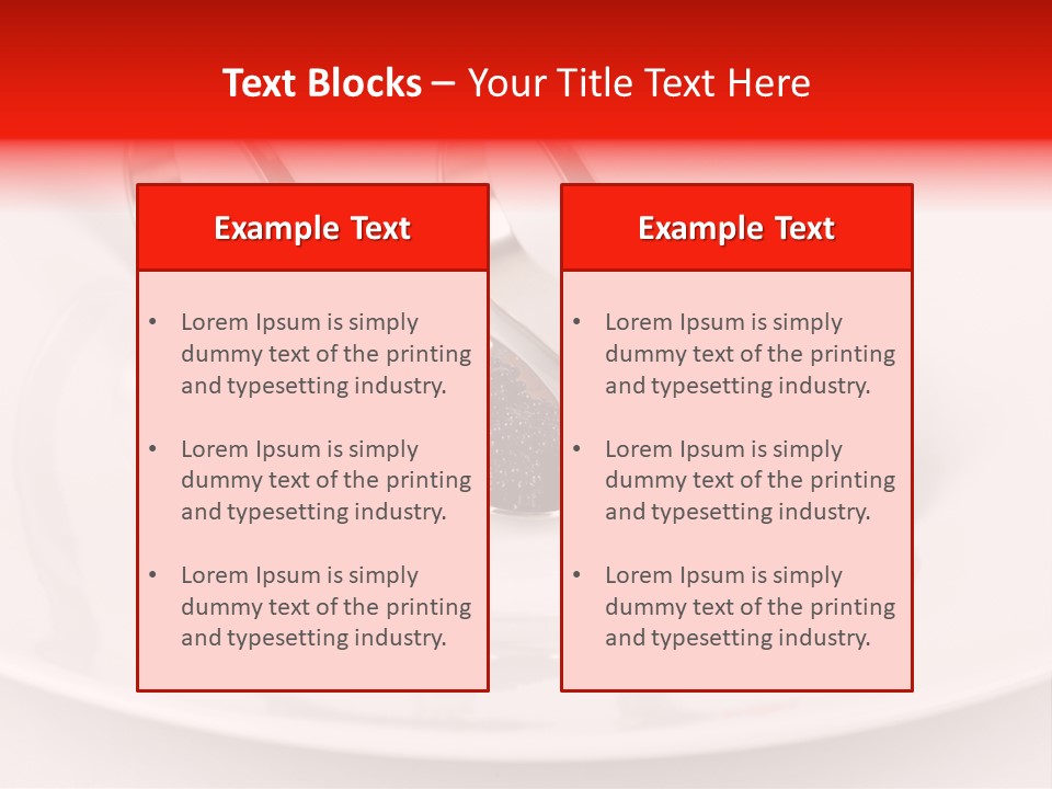 Grain Sea Buffet PowerPoint Template