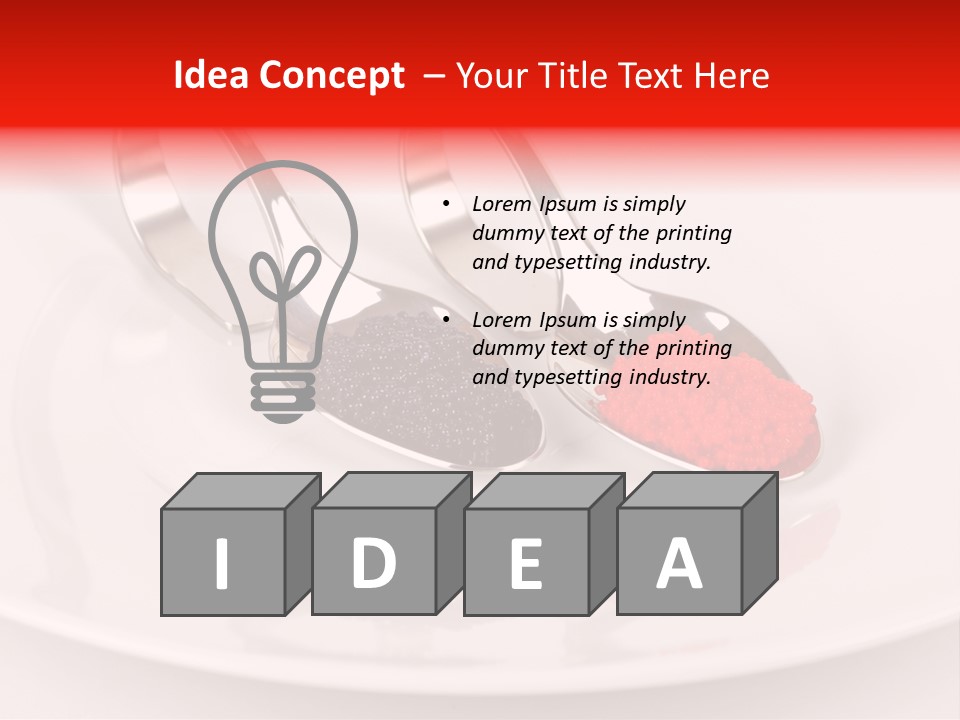 Grain Sea Buffet PowerPoint Template