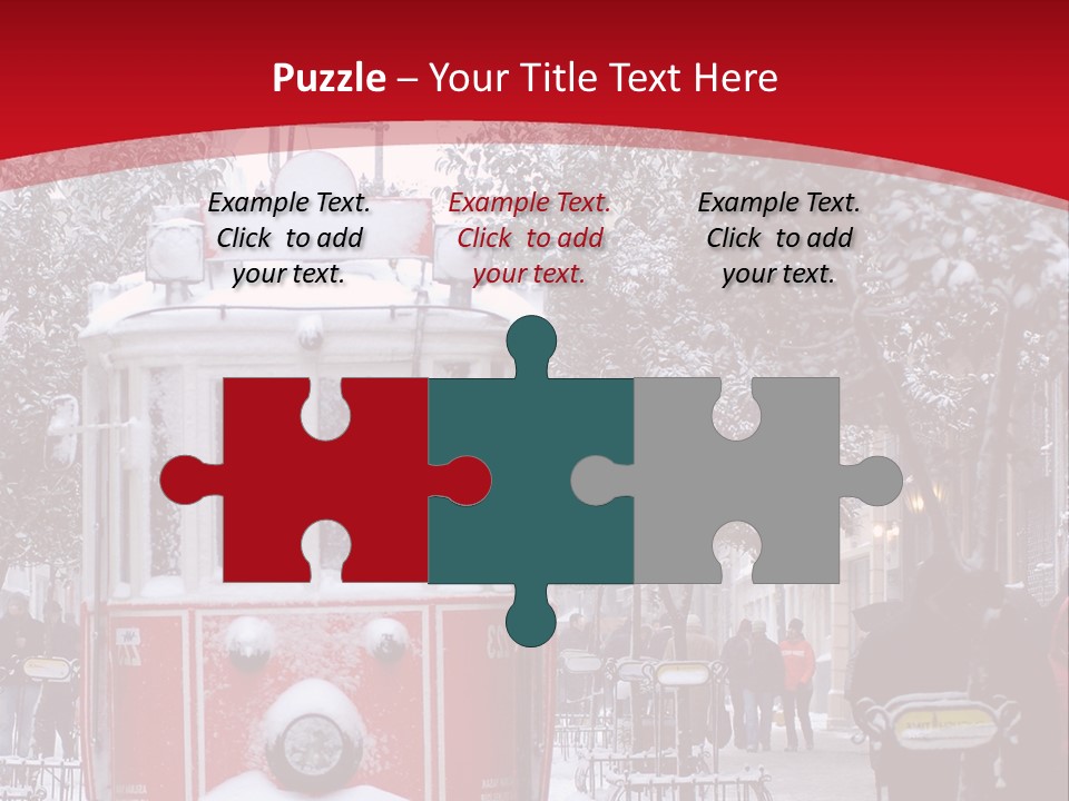 Public Transportation Turkey People Traveling PowerPoint Template