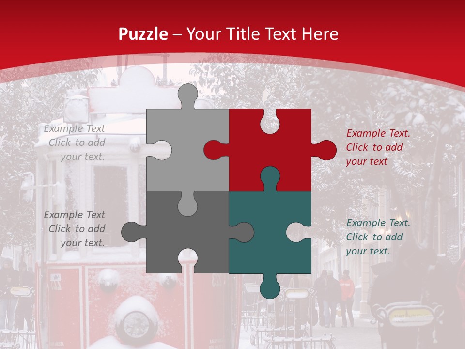 Public Transportation Turkey People Traveling PowerPoint Template