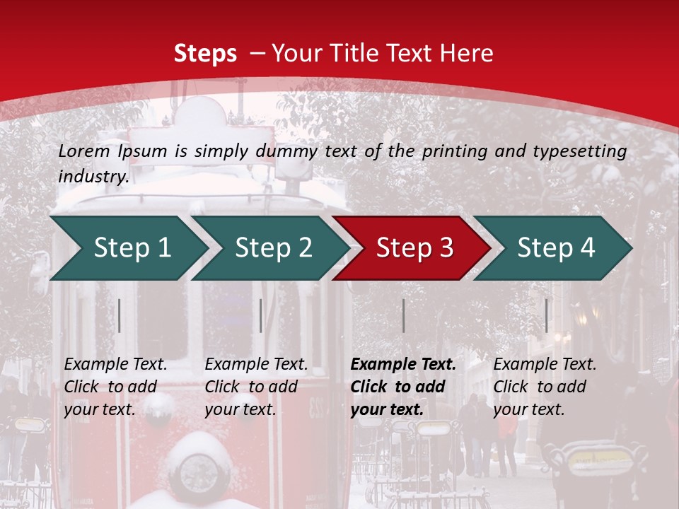 Public Transportation Turkey People Traveling PowerPoint Template