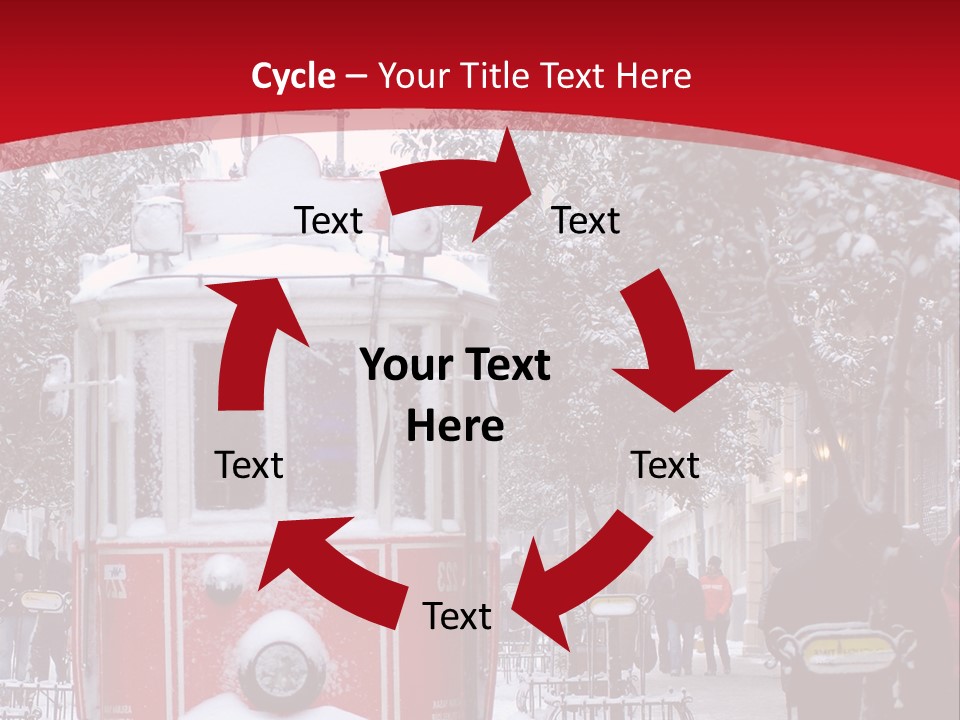 Public Transportation Turkey People Traveling PowerPoint Template