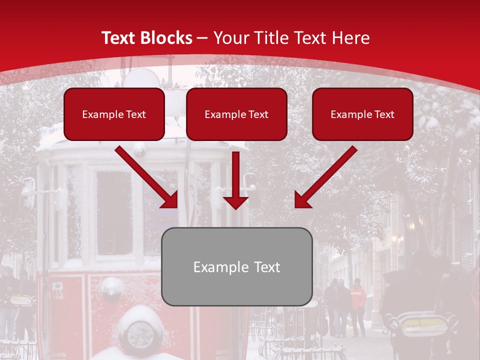 Public Transportation Turkey People Traveling PowerPoint Template