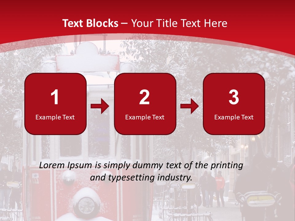 Public Transportation Turkey People Traveling PowerPoint Template