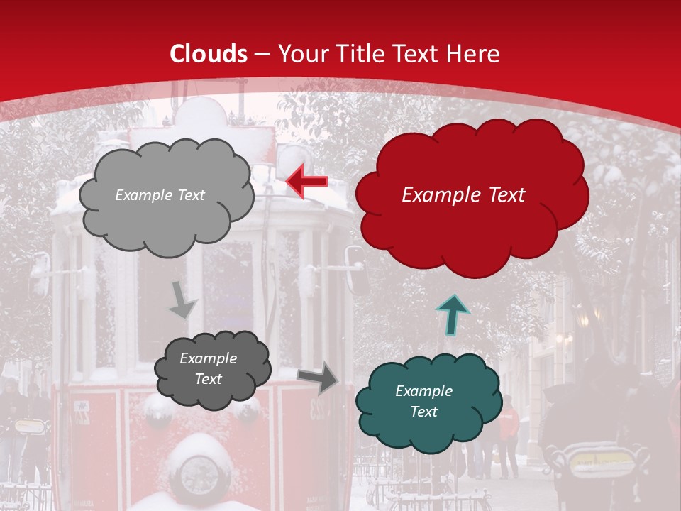 Public Transportation Turkey People Traveling PowerPoint Template