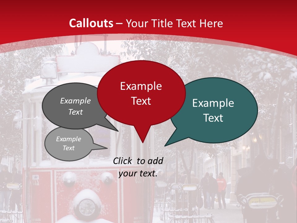 Public Transportation Turkey People Traveling PowerPoint Template