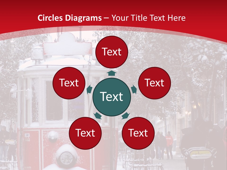 Public Transportation Turkey People Traveling PowerPoint Template