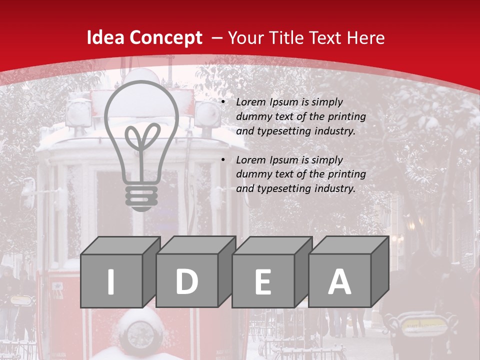 Public Transportation Turkey People Traveling PowerPoint Template