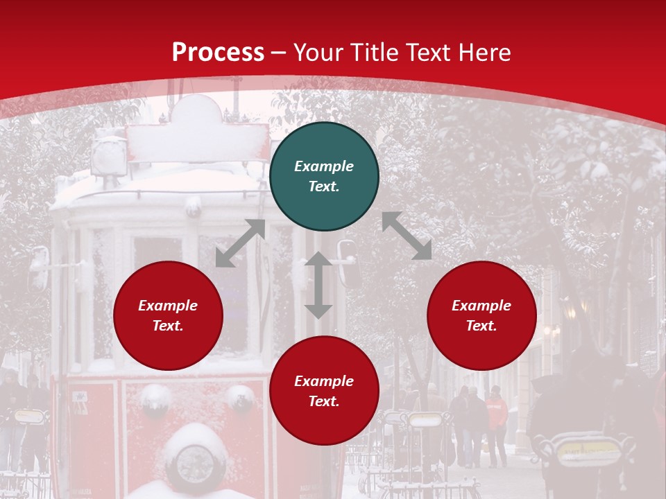 Public Transportation Turkey People Traveling PowerPoint Template