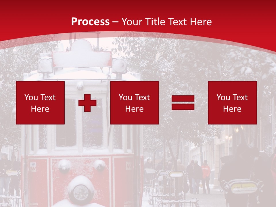 Public Transportation Turkey People Traveling PowerPoint Template