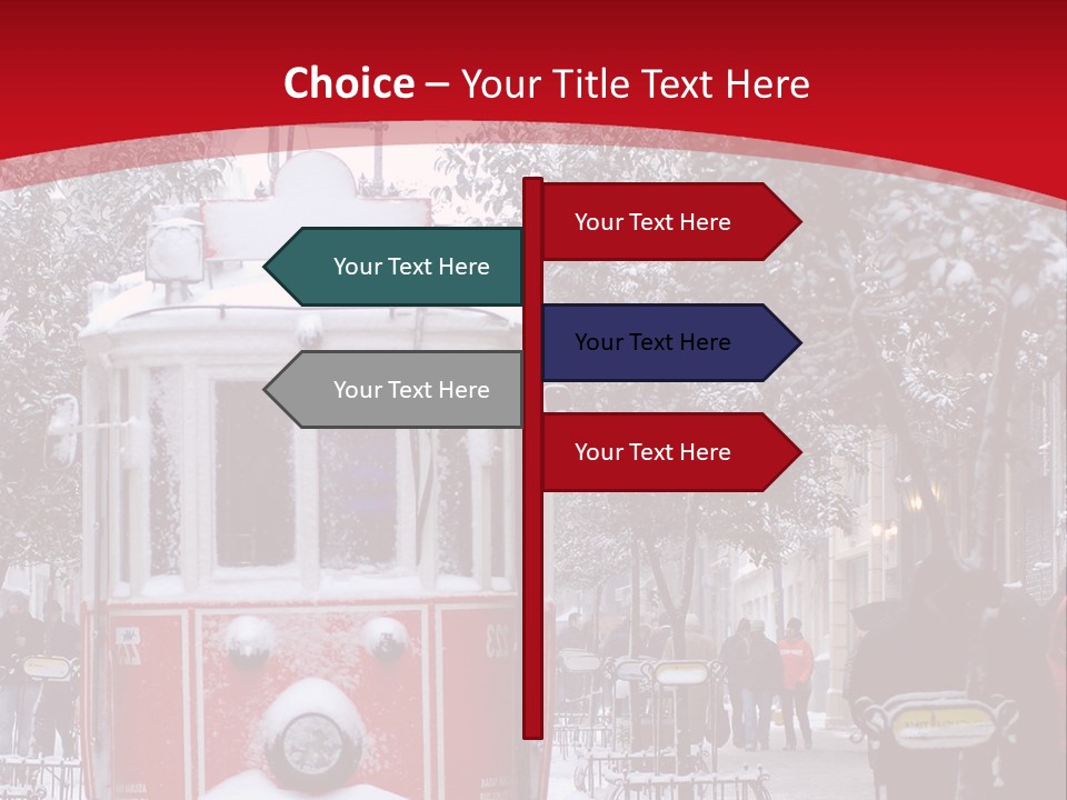 Public Transportation Turkey People Traveling PowerPoint Template