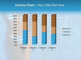 Straw Tanning Red PowerPoint Template