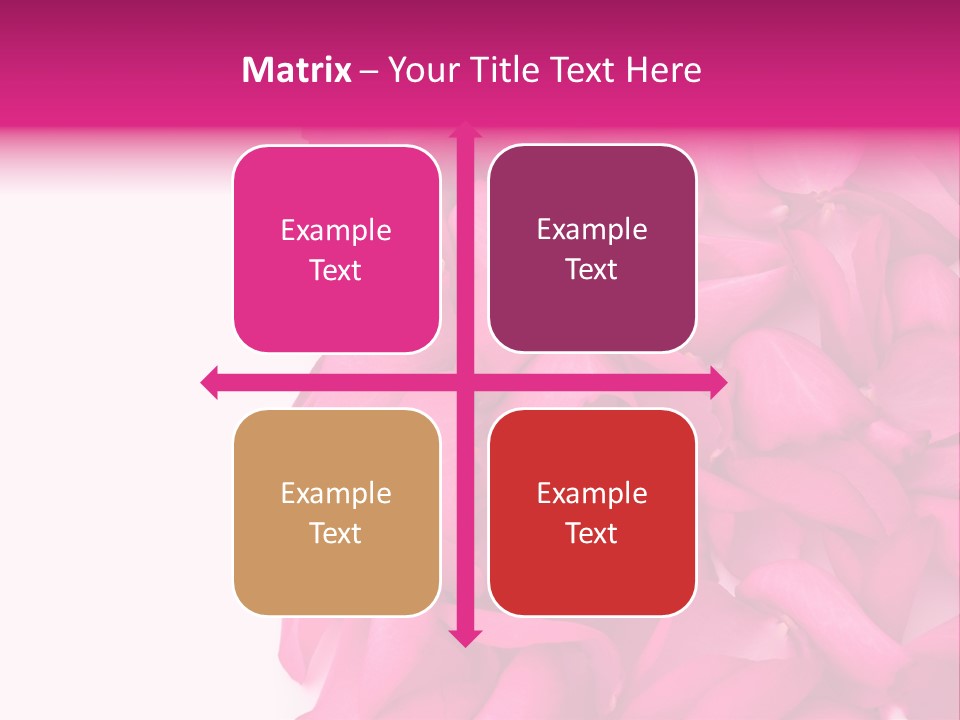 Red Message Blank PowerPoint Template