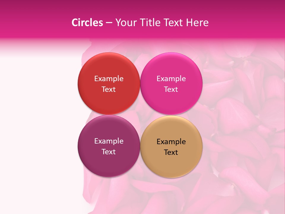 Red Message Blank PowerPoint Template