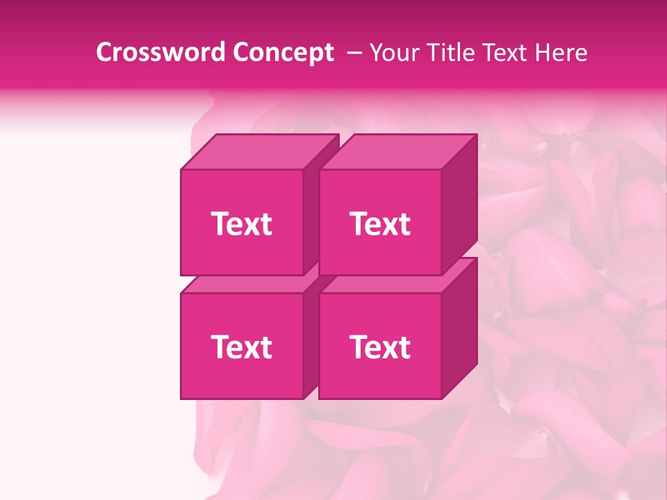 Red Message Blank PowerPoint Template