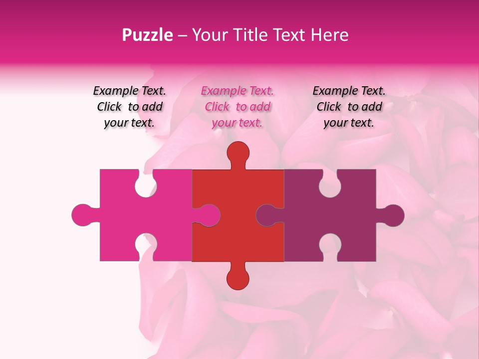 Red Message Blank PowerPoint Template