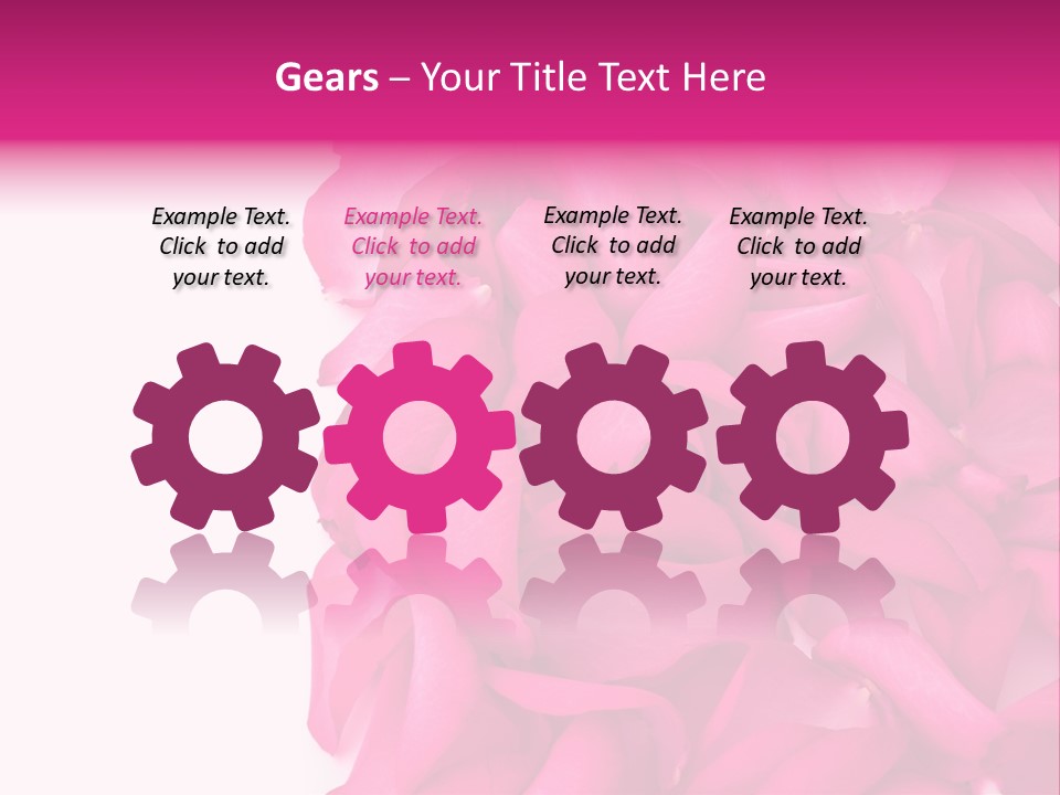 Red Message Blank PowerPoint Template