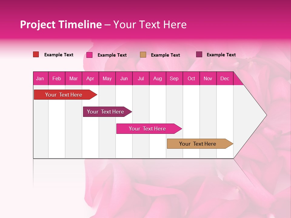 Red Message Blank PowerPoint Template