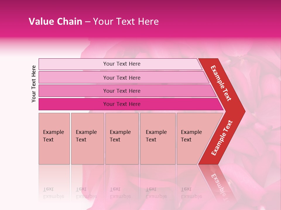 Red Message Blank PowerPoint Template