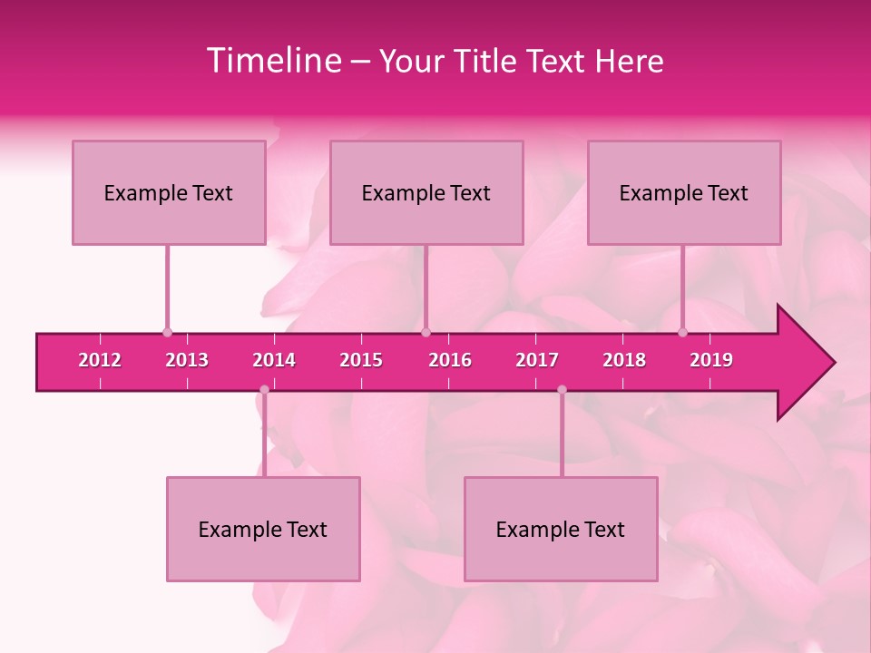 Red Message Blank PowerPoint Template