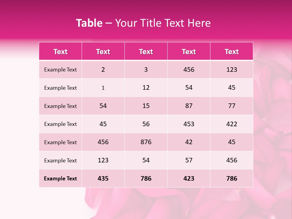 Red Message Blank PowerPoint Template