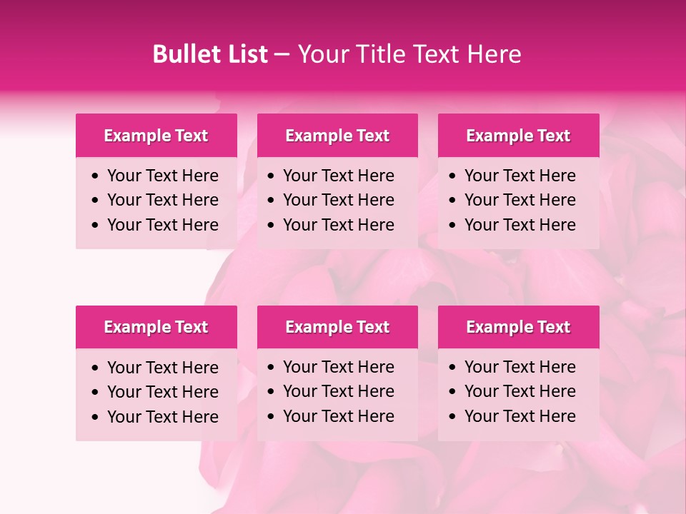 Red Message Blank PowerPoint Template
