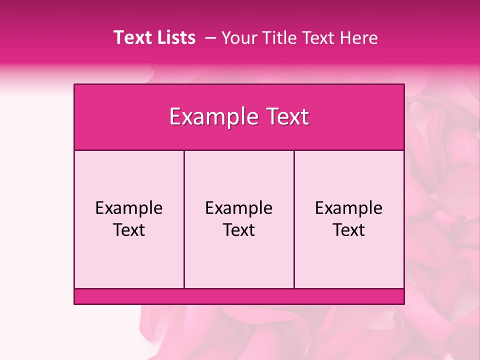 Red Message Blank PowerPoint Template