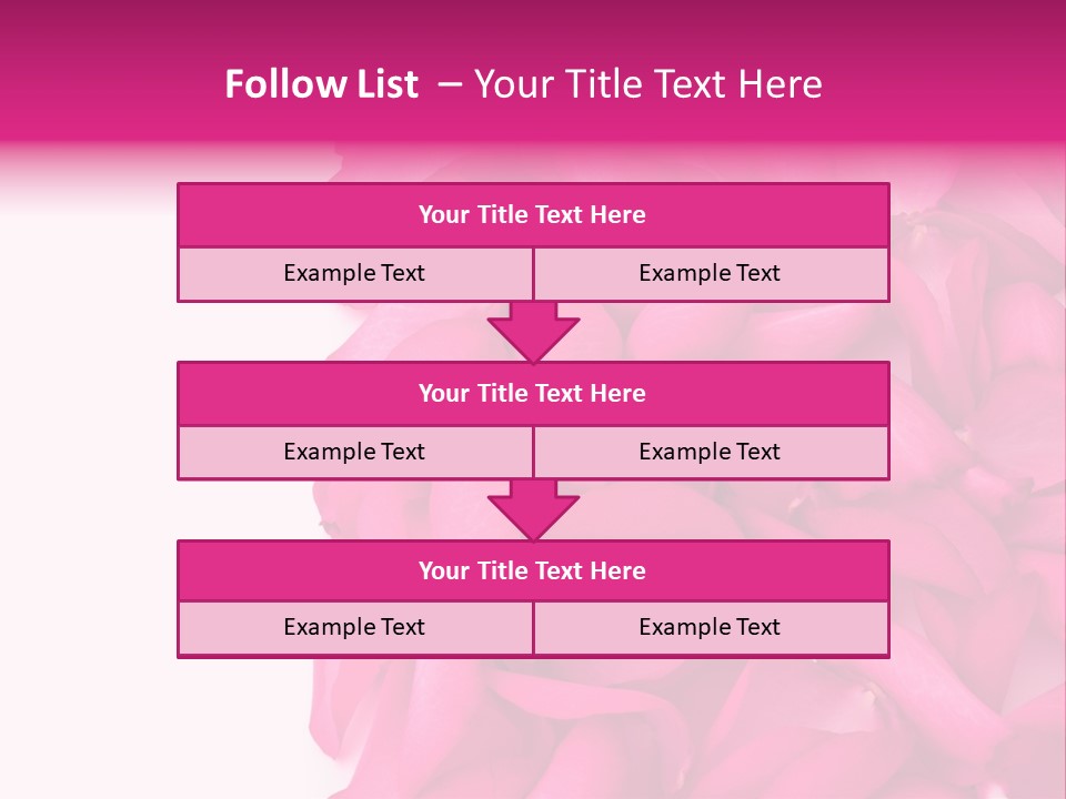 Red Message Blank PowerPoint Template