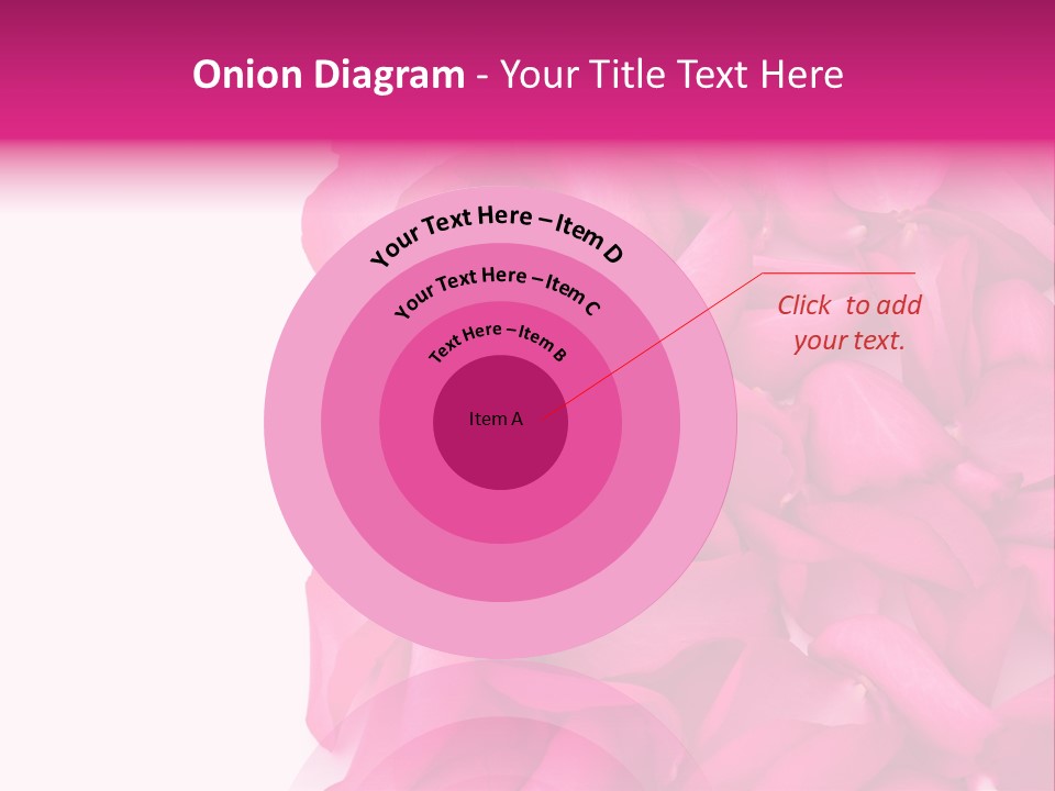 Red Message Blank PowerPoint Template