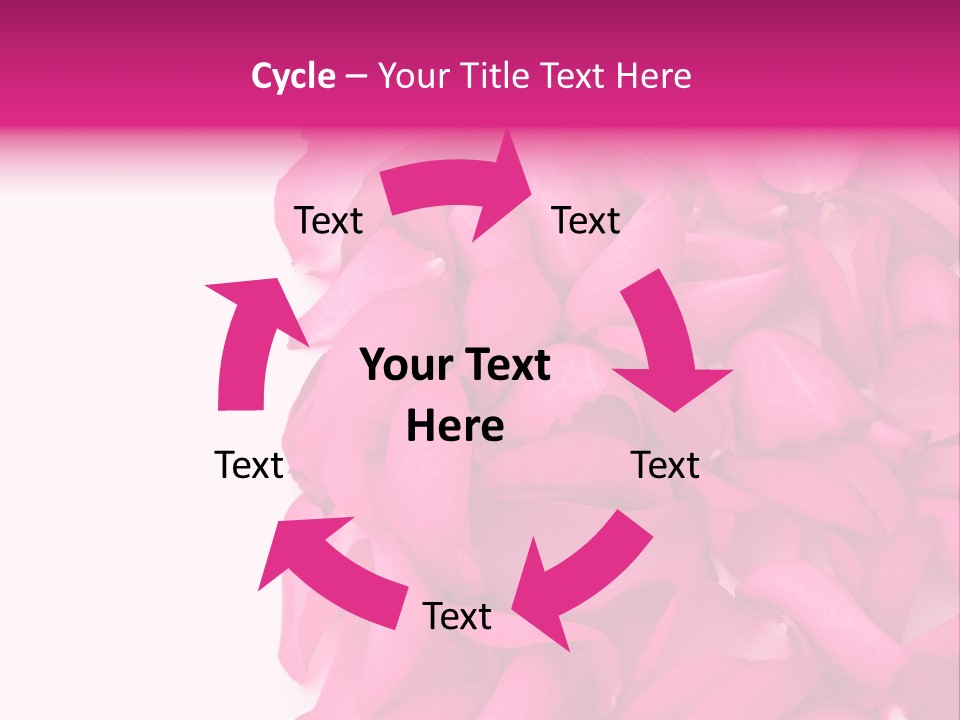 Red Message Blank PowerPoint Template