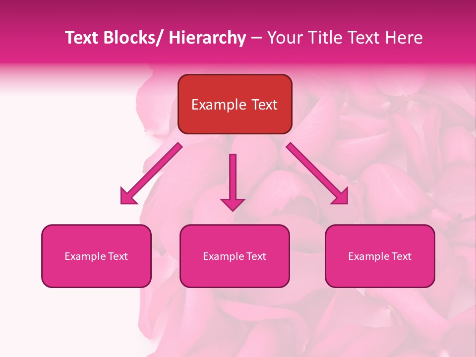 Red Message Blank PowerPoint Template