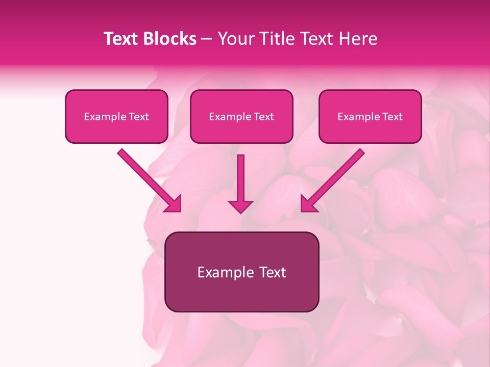 Red Message Blank PowerPoint Template
