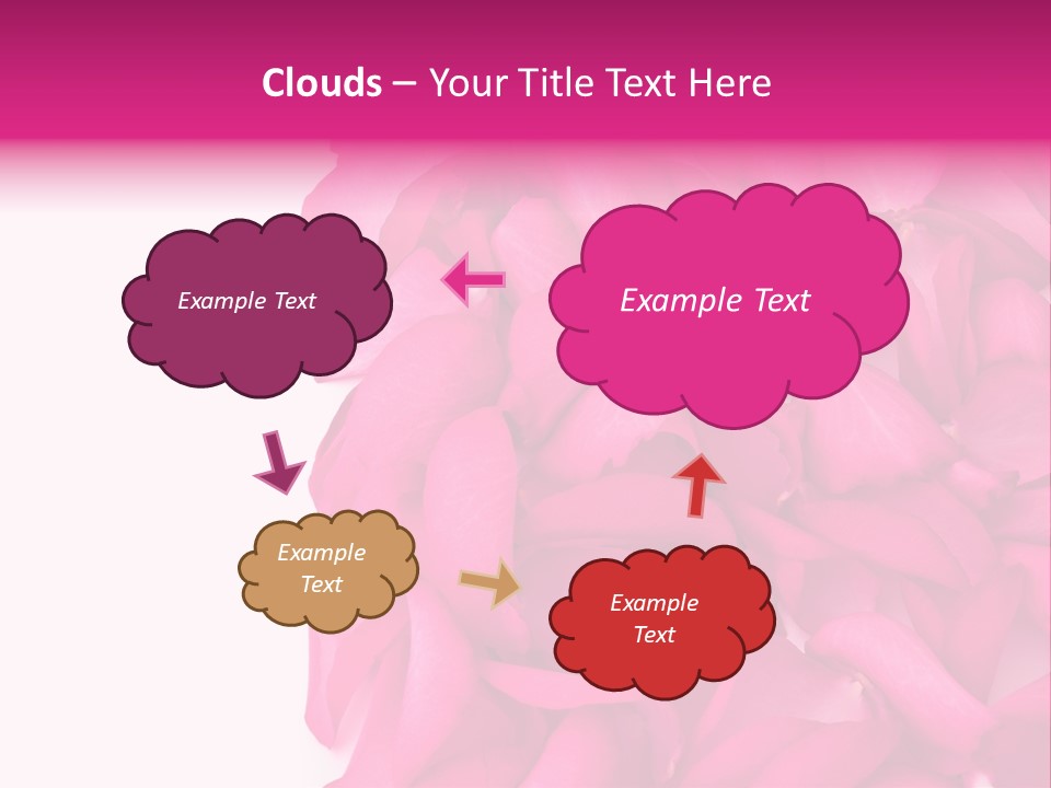 Red Message Blank PowerPoint Template