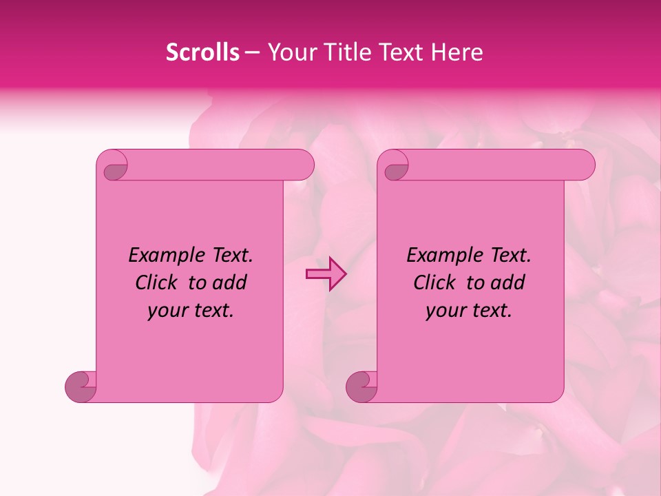 Red Message Blank PowerPoint Template