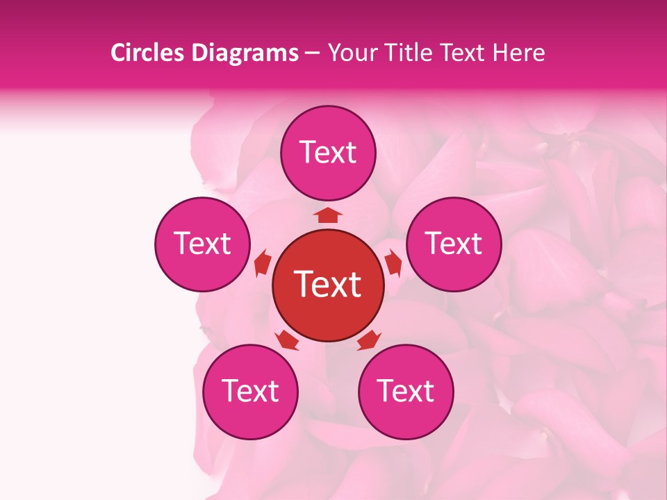 Red Message Blank PowerPoint Template