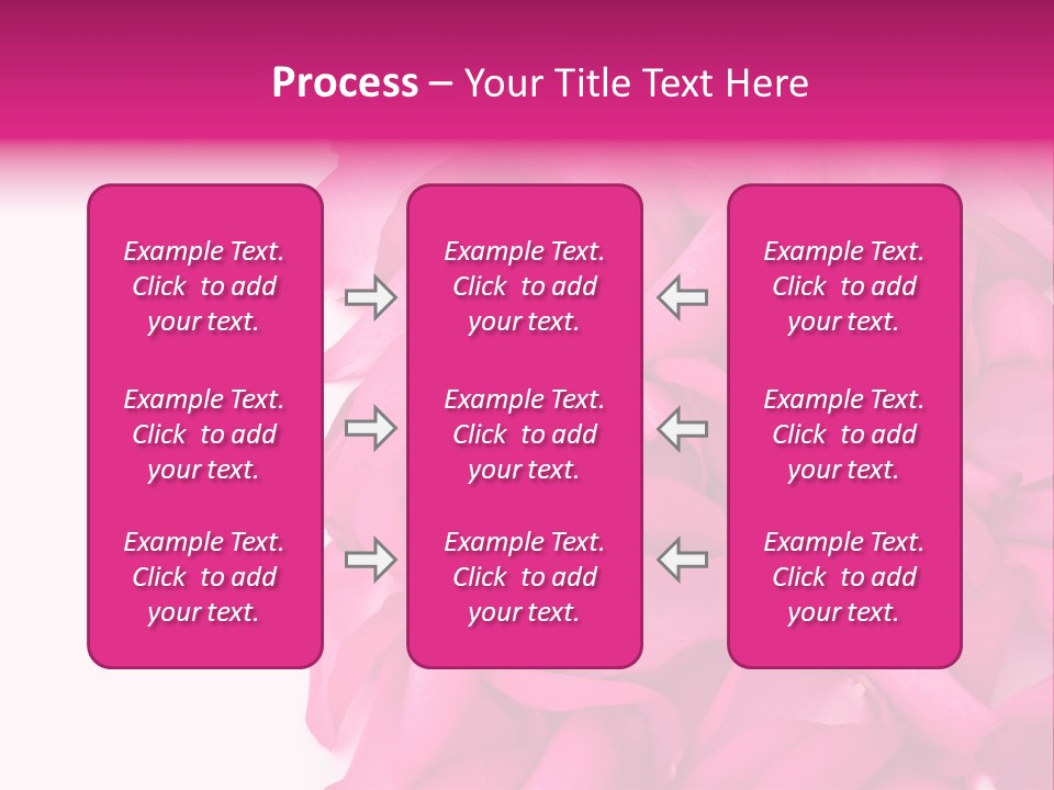 Red Message Blank PowerPoint Template