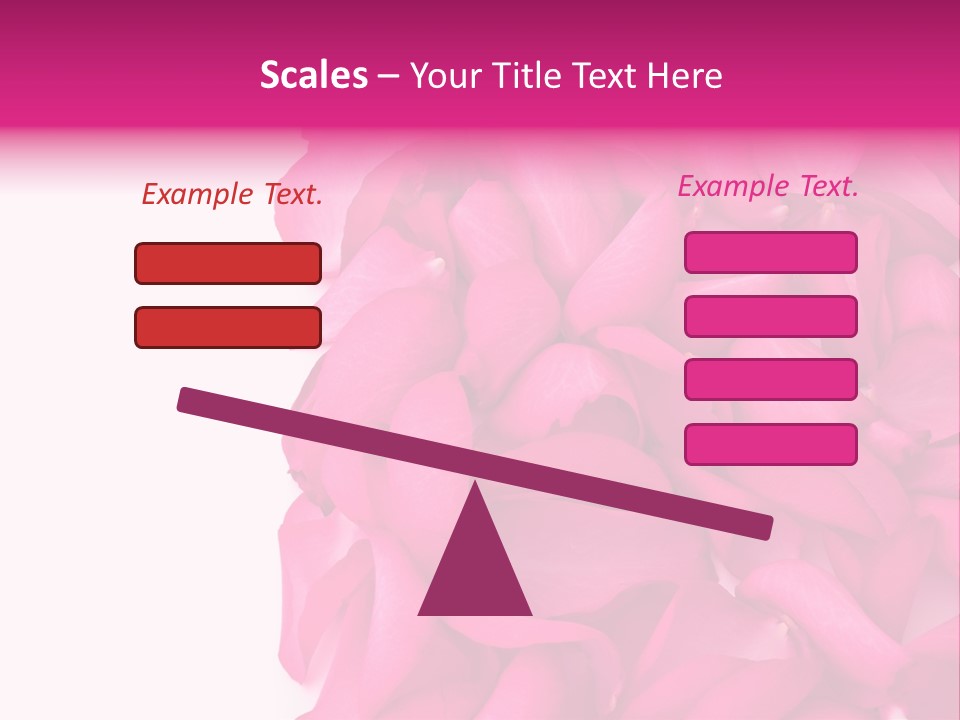 Red Message Blank PowerPoint Template