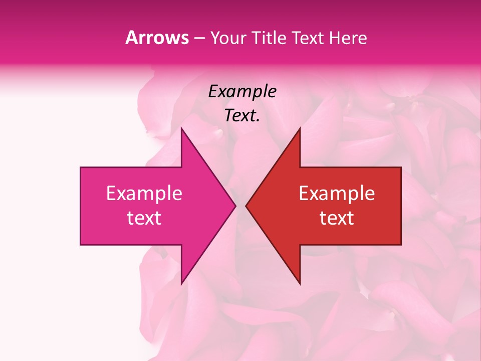Red Message Blank PowerPoint Template