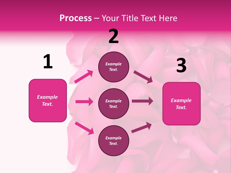 Red Message Blank PowerPoint Template