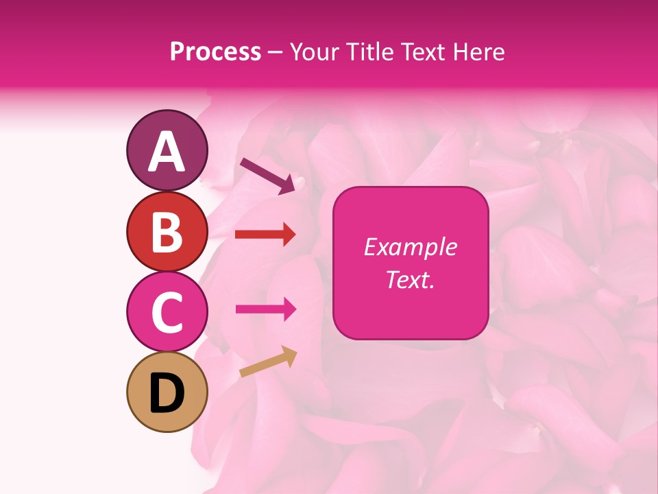 Red Message Blank PowerPoint Template