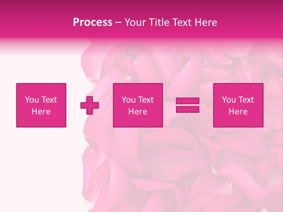 Red Message Blank PowerPoint Template