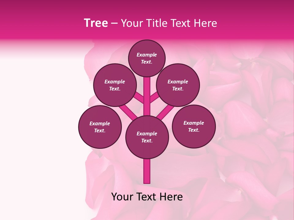 Red Message Blank PowerPoint Template