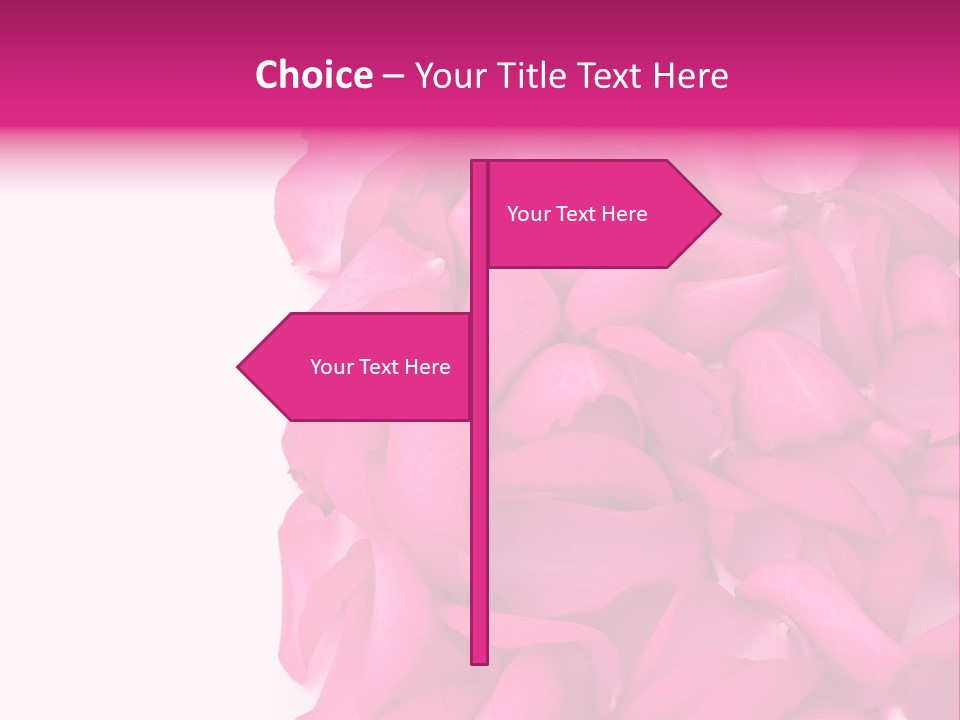 Red Message Blank PowerPoint Template