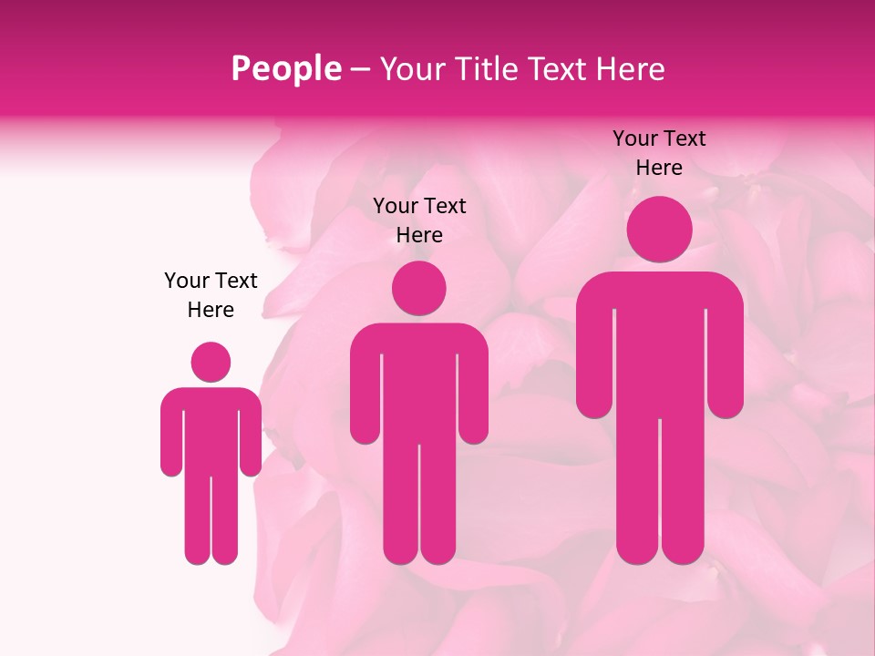 Red Message Blank PowerPoint Template