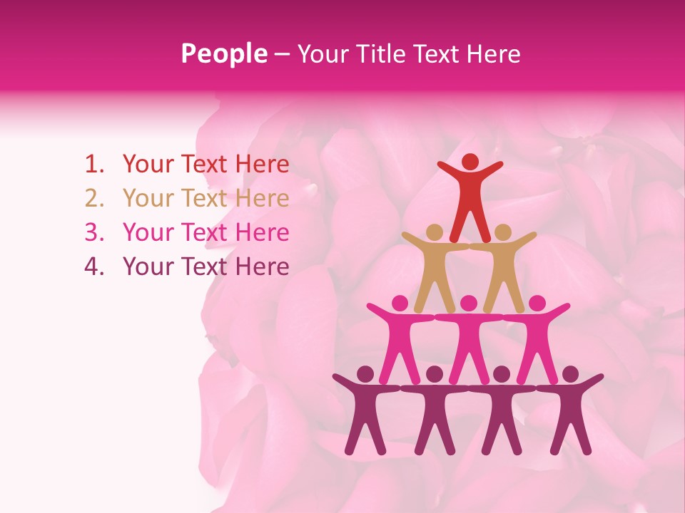 Red Message Blank PowerPoint Template