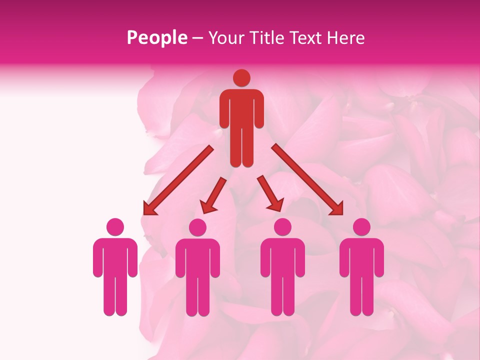 Red Message Blank PowerPoint Template