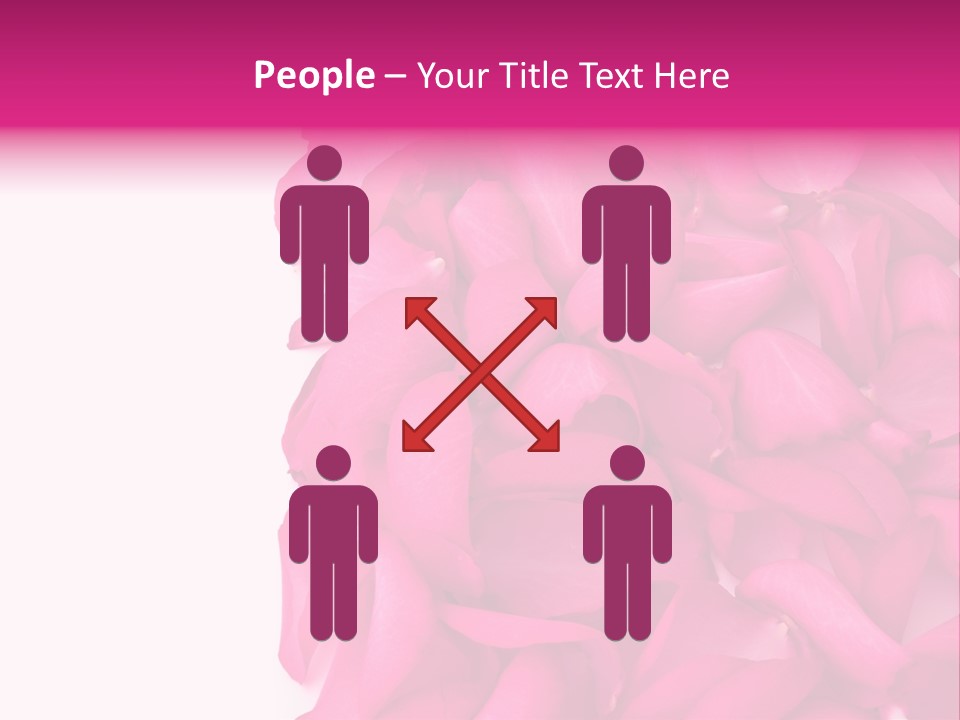 Red Message Blank PowerPoint Template