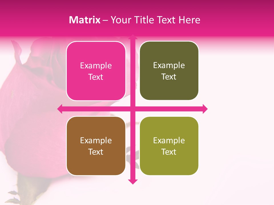 Blossom Wine Valentine PowerPoint Template