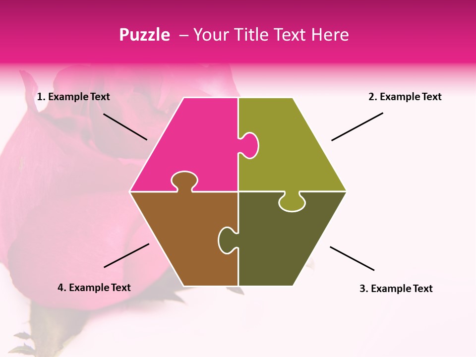 Blossom Wine Valentine PowerPoint Template